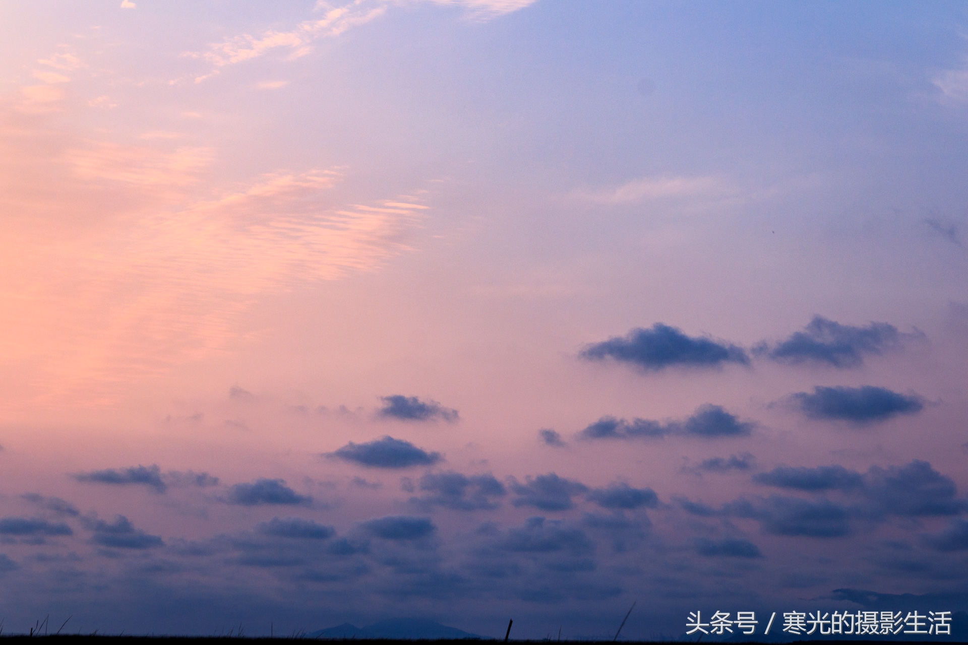 试用佳能入门单反18-135F3.5-5.6镜头拍摄日出