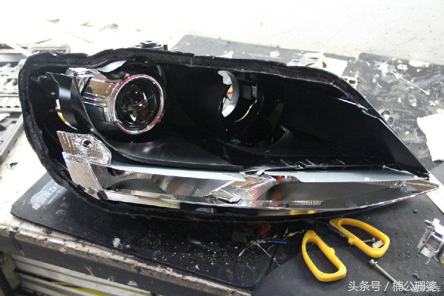 告别蜡烛灯!大灯加透镜以后再也不担心走夜路了!