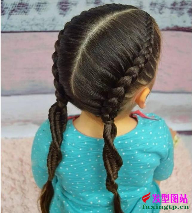 既简单又好学的儿童编发,5款超美儿童简单容易上手编发
