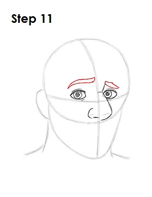 学会如何画克里斯托夫，戴着帽子的哥哥