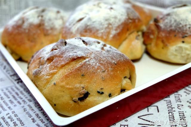 不要牛奶黄油的家庭自制面包,在家做面包用发酵粉