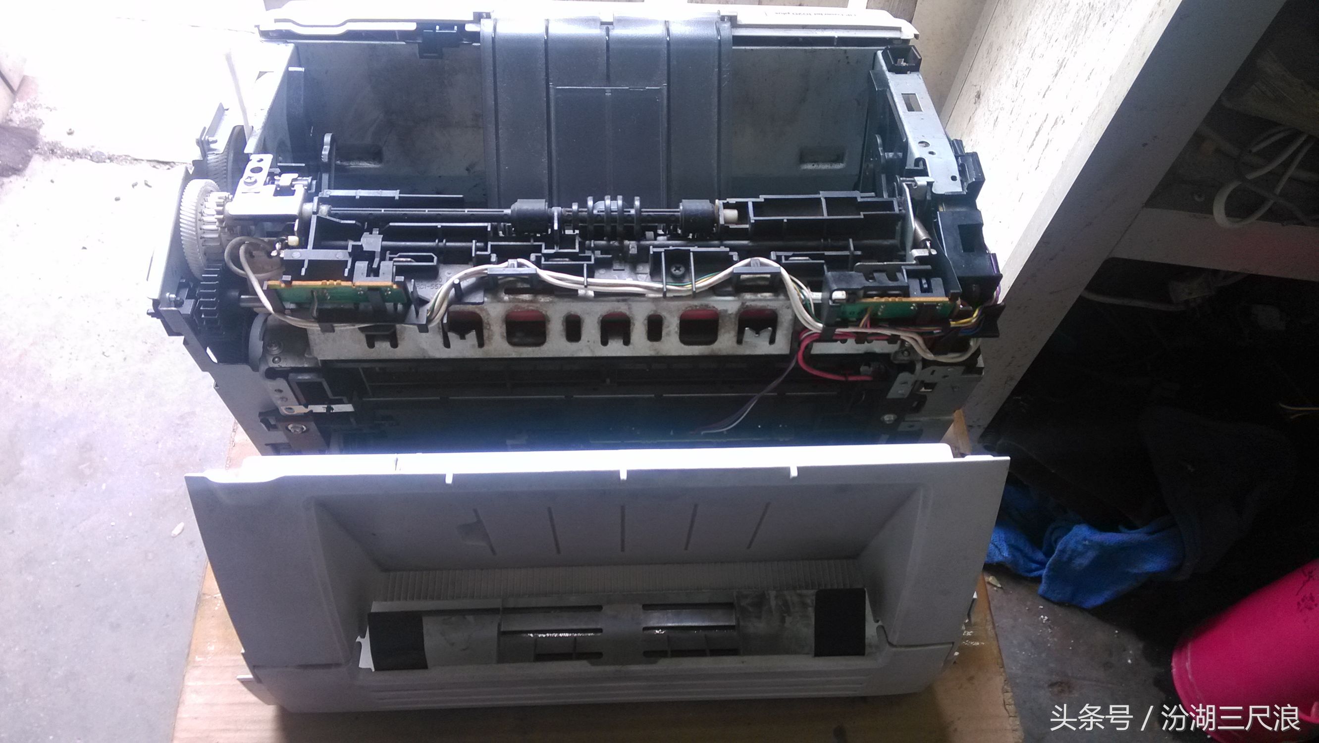 惠普1020plus拆机详细教程,惠普1020打印机如何恢复出厂设置