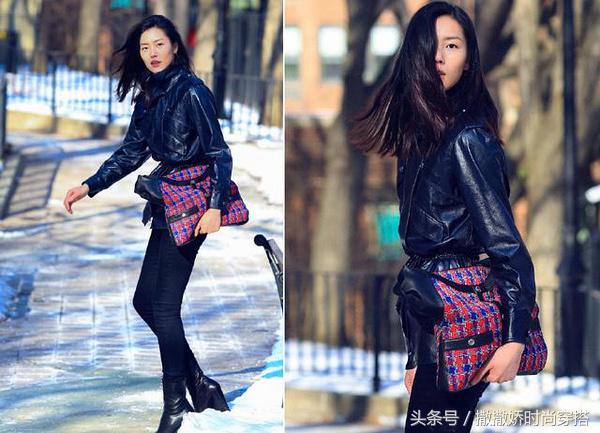 刘雯大表姐同款包包黑色,刘雯同款纪梵希包包