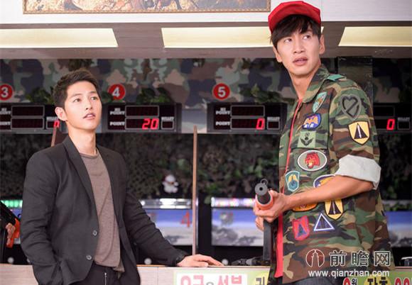 宋慧乔太阳的后裔换脸李光洙,李光洙宋仲基宋慧乔runningman