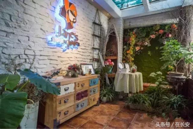 西安简的花园餐厅,西安曲江生态花园餐厅