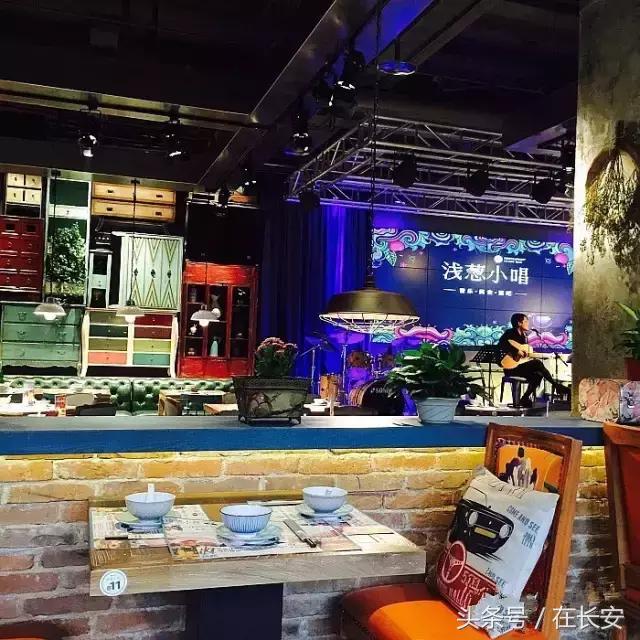 西安简的花园餐厅,西安曲江生态花园餐厅