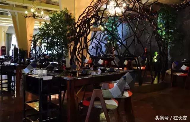 西安简的花园餐厅,西安曲江生态花园餐厅