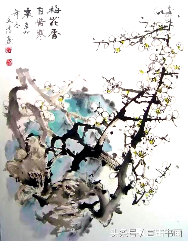 当代花鸟画名家刘文生作品,刘露的花鸟画欣赏