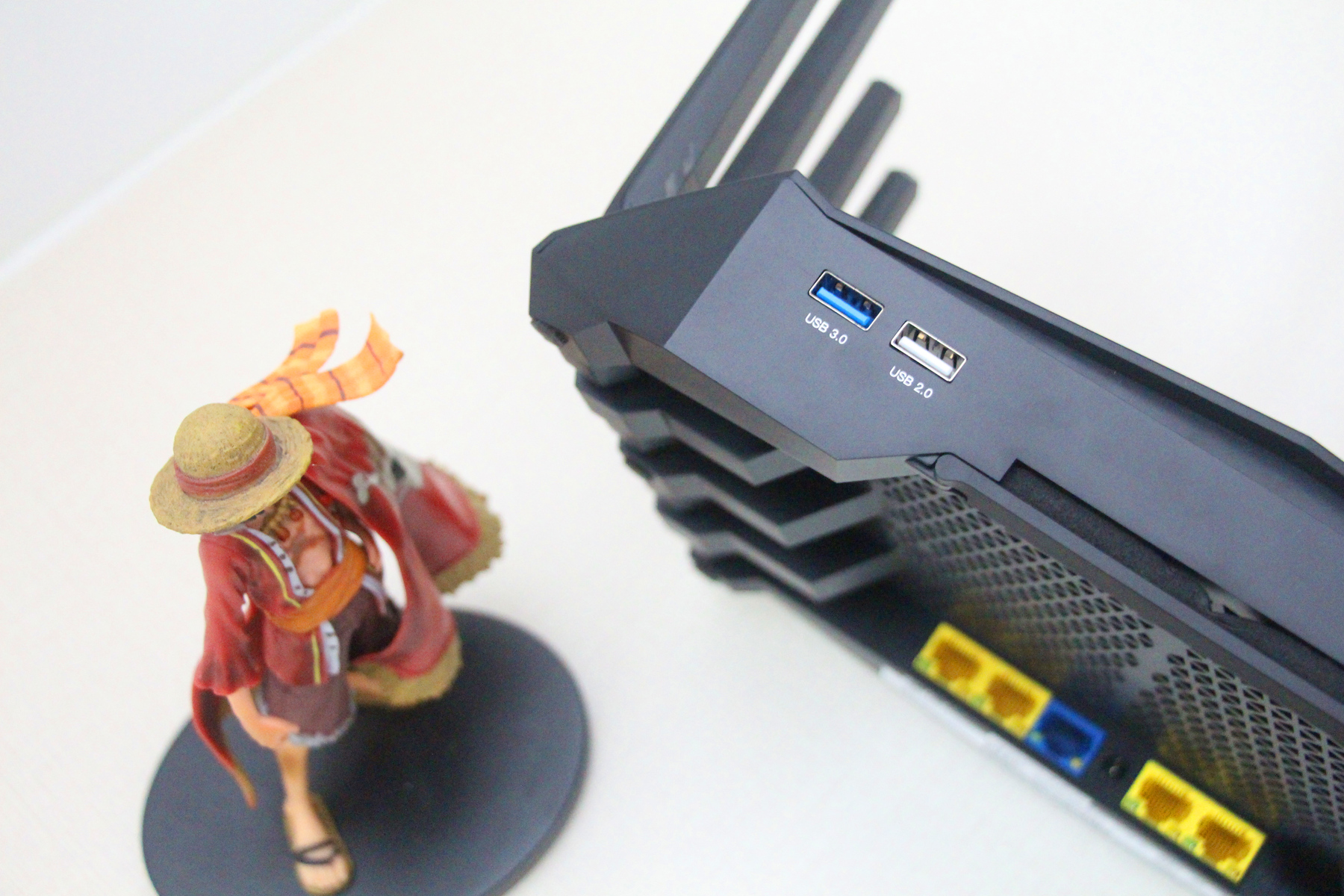 8根低损耗高增益天线，超强信号，游戏玩家必备装备--金刚狼体验