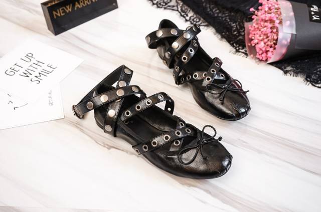 超级好看的芭蕾舞鞋,复古文艺芭蕾鞋