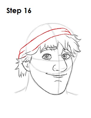 学会如何画克里斯托夫，戴着帽子的哥哥