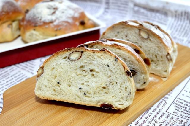 不要牛奶黄油的家庭自制面包,在家做面包用发酵粉