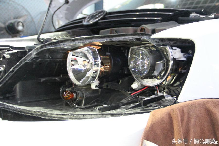 告别蜡烛灯!大灯加透镜以后再也不担心走夜路了!