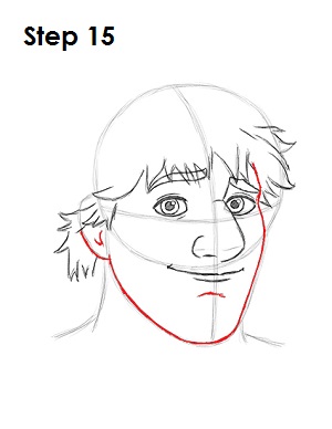 学会如何画克里斯托夫，戴着帽子的哥哥