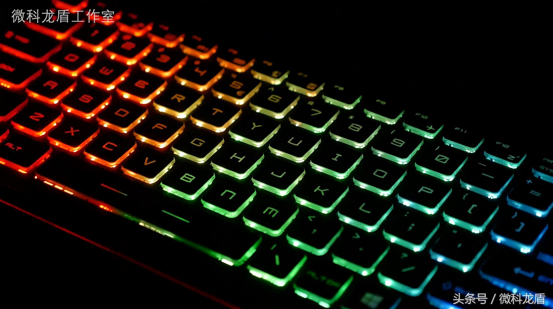 奥迪是车里面的灯厂，那么微星也在向游戏本的灯厂靠近，没错说的就是GT72VR而且还是灯大灯粗灯会闪