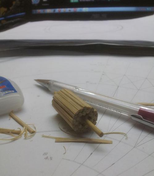 竹签摩天轮手工制作大全图解教程,怎么用竹签和纸做一个摩天轮