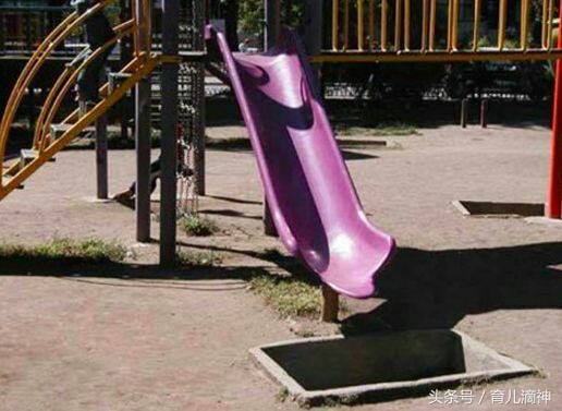 儿童游乐园超奇怪滑滑梯,儿童乐园旋转滑梯细节