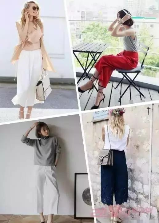 七分阔腿裤搭配什么鞋子夏天,40-50岁阔腿裤怎样搭配衣服和鞋子