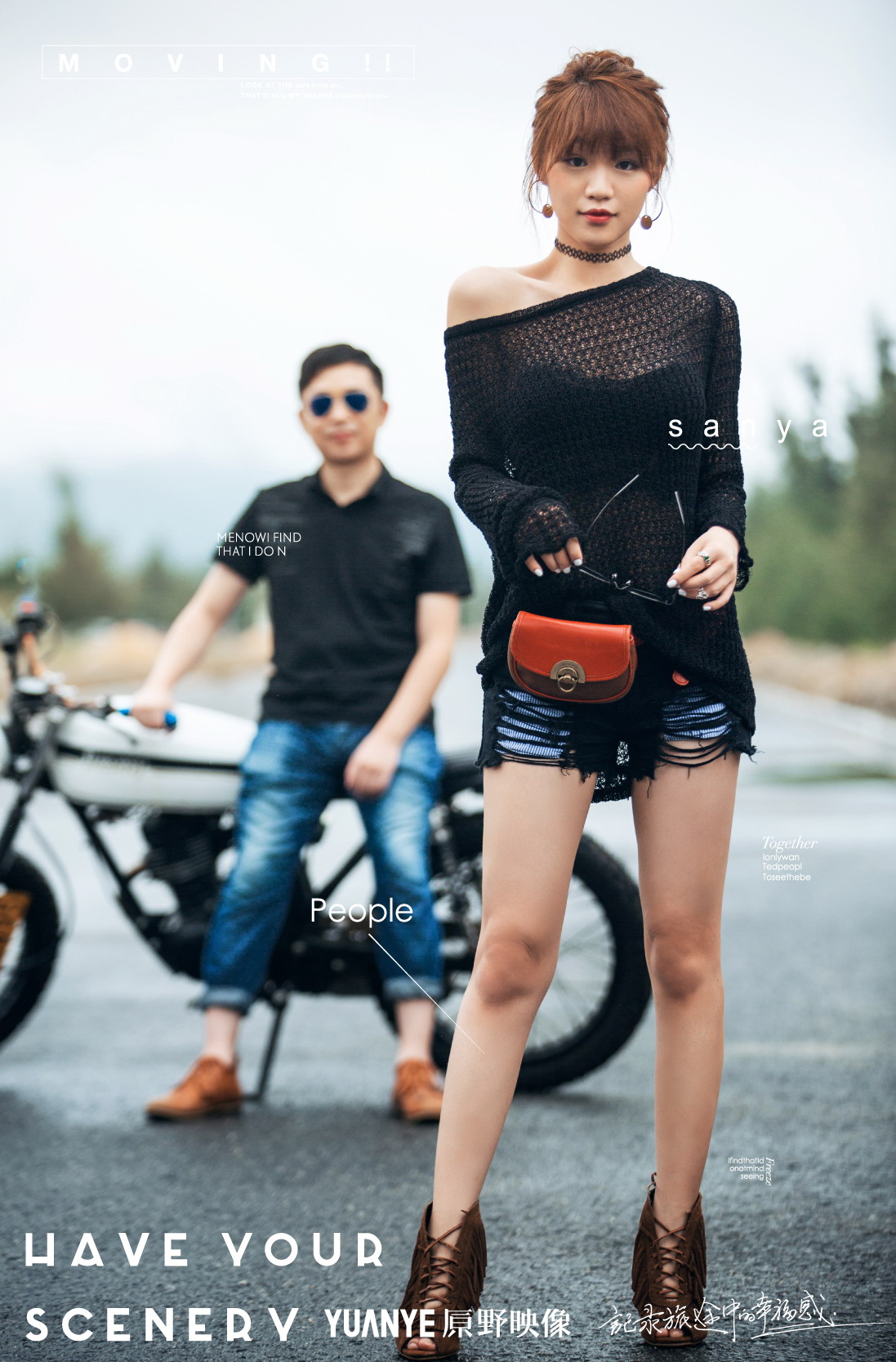 旅拍说｜白加黑风格，如此婚纱照还没拍就完美了一半