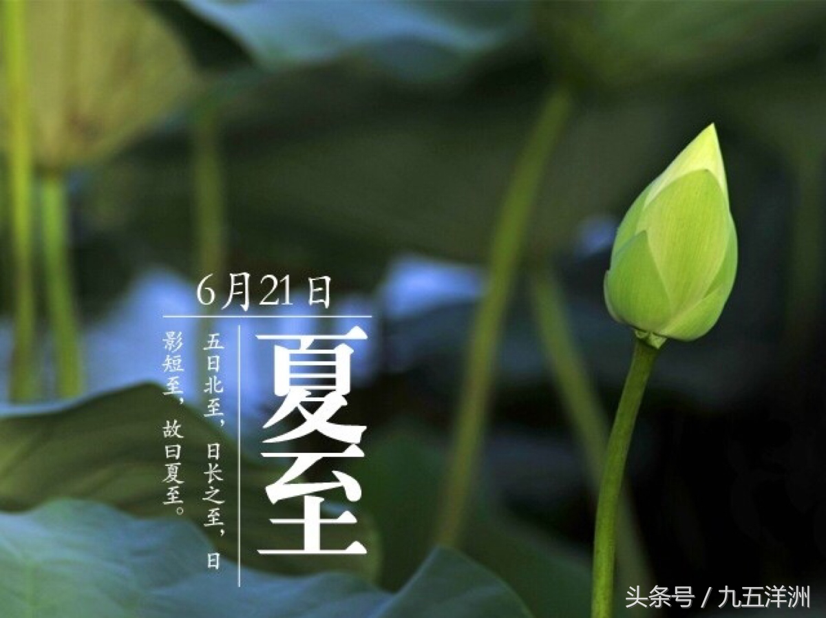 今天是夏至吗生活中应注意哪些,今天是夏至有什么说法吗