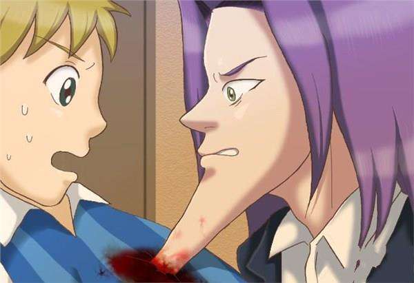 下巴尖的能戳死人动漫,下巴尖到可以戳死人的动漫