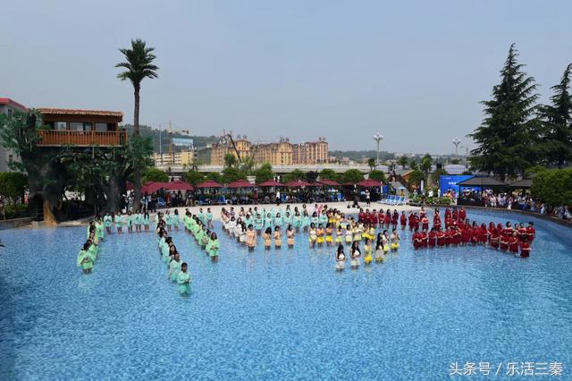 1282名佳丽在太白尚境温泉成功挑战大世界基尼斯纪录