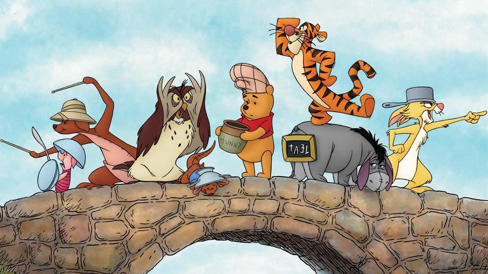 那些年“萌翻”我们的卡通（5）：维尼熊，我能和你一起分享蜂蜜吗？