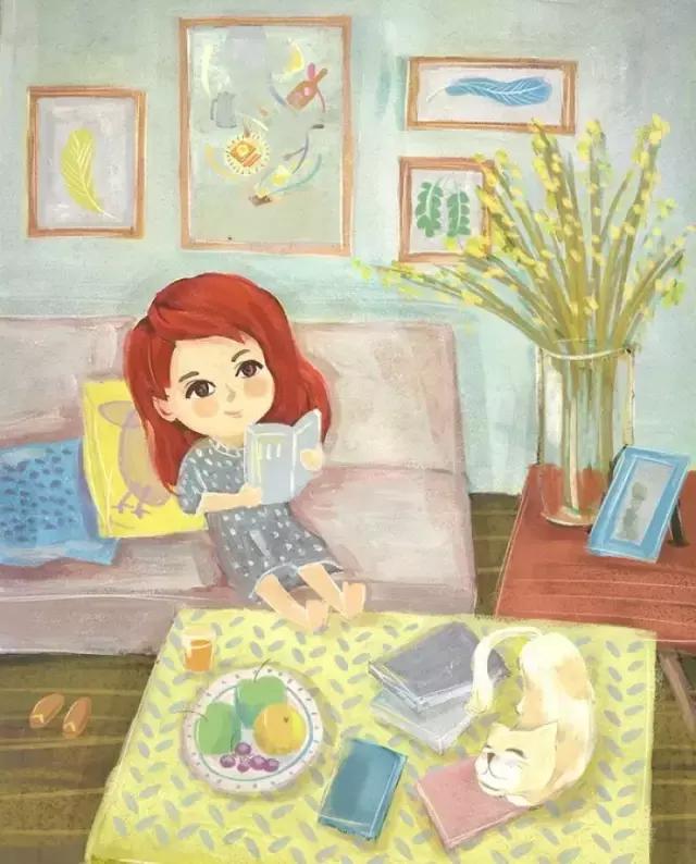 学习插花真的有前途吗,在家看书插花