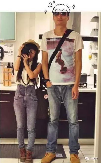 和男朋友身高相差很多是什么体验,身高相差30厘米情侣相处得怎样