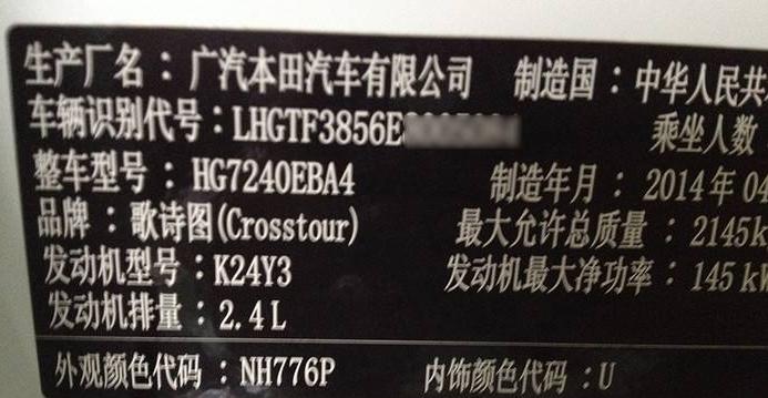 车架号上的数字字母是什么意思,车架号的数字和字母分别代表什么