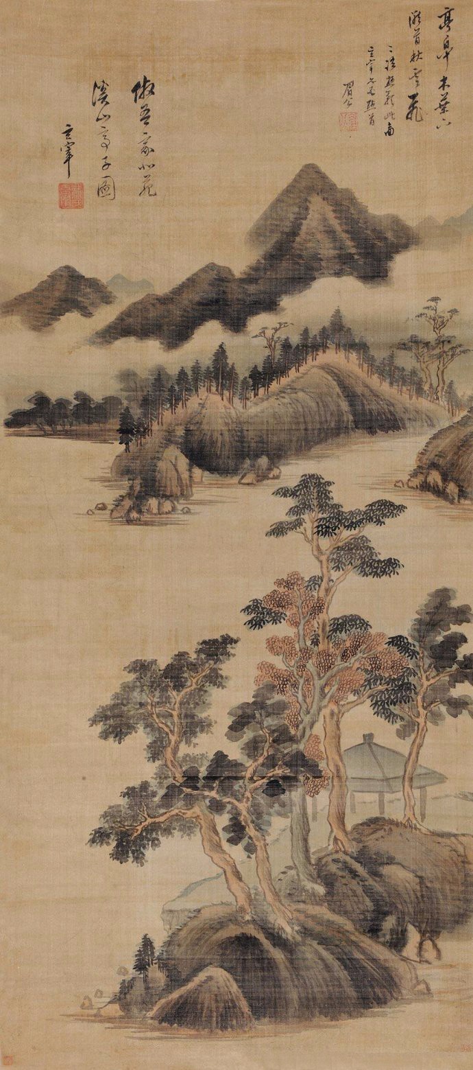 中国画的流派与风格,中国画流派简介