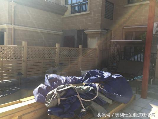 简单实用小庭院鱼池,庭院鱼池改造设计图片