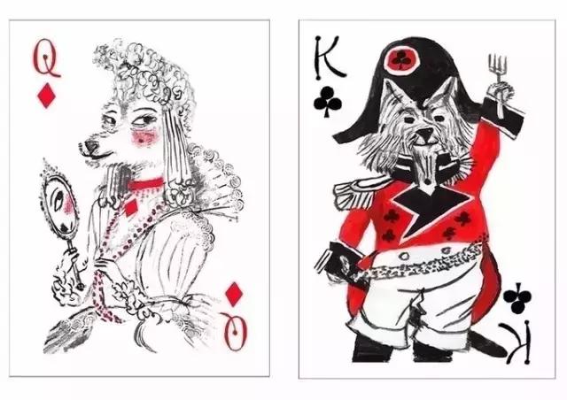 jqk扑克牌,好看的狗狗扑克牌