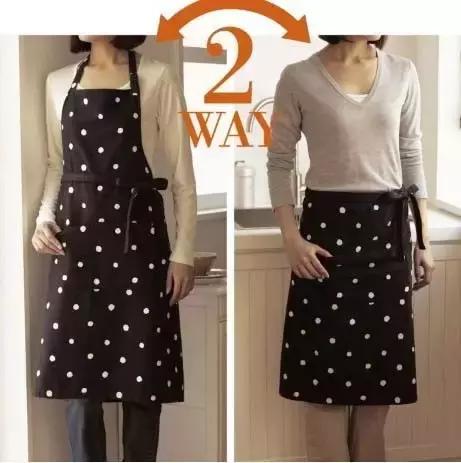今年最流行的围裙的做法图和尺寸,多种围裙款式制作方便简单又有趣