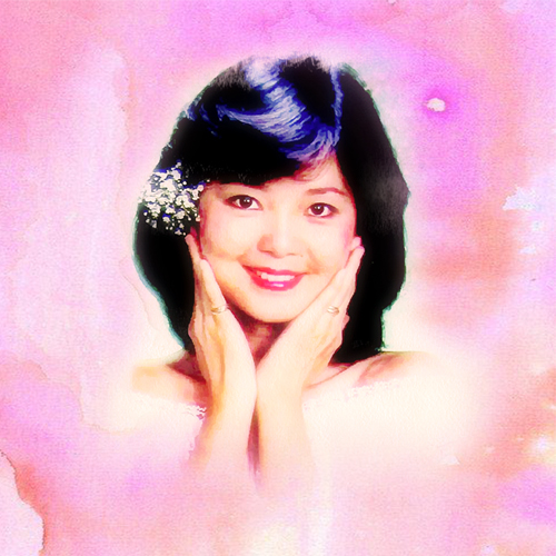 邓丽君最漂亮的妆容,邓丽君古典造型图片