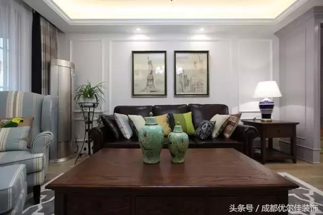 简美阳台设计,简美浴室侧柜设计