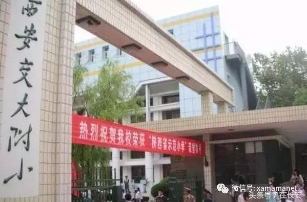 西安第一梯队的小学都有哪几所,西安学校排名前十名的小学校