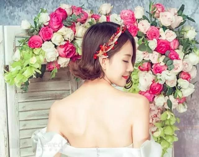 10款美萌短发新娘造型可爱又迷人,短发新娘造型应该如何打造