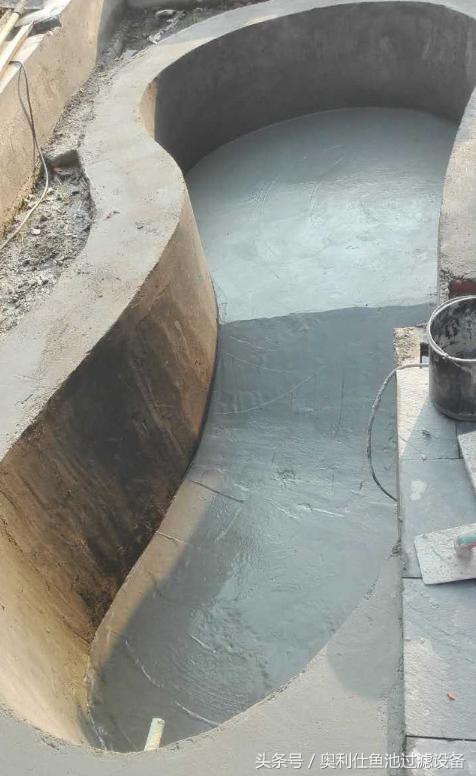 简单实用小庭院鱼池,庭院鱼池改造设计图片