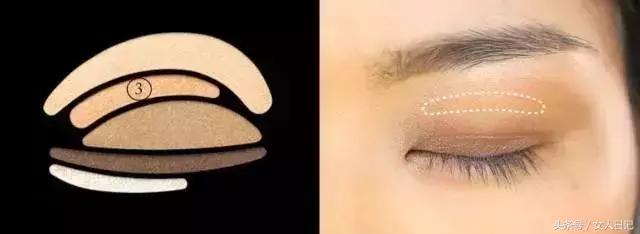 眼妆教程单眼皮肿眼泡如何画眼妆,单眼皮日常不画眼妆的眼妆画法