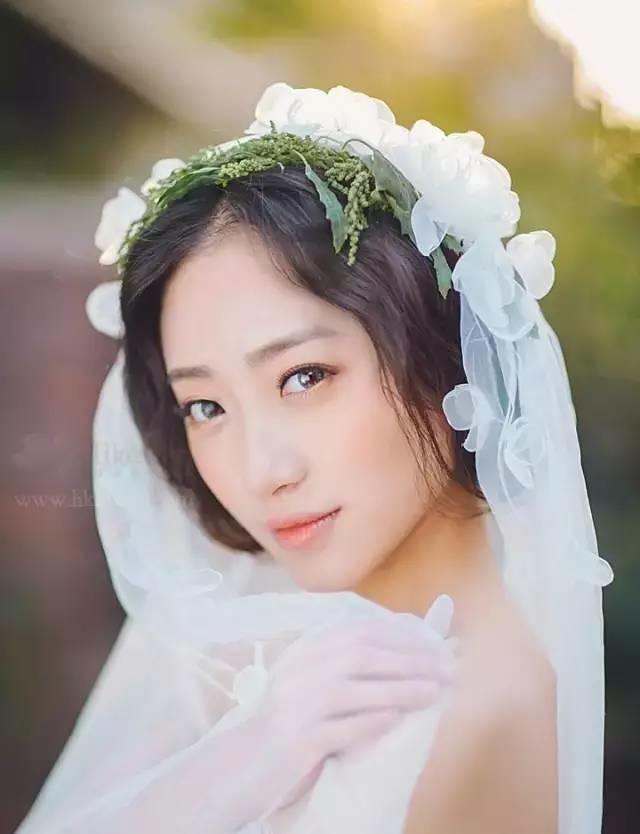 10款美萌短发新娘造型可爱又迷人,短发新娘造型应该如何打造