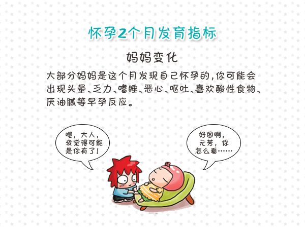 怀孕两个月的症状,怀孕两个月会有褐色分泌物