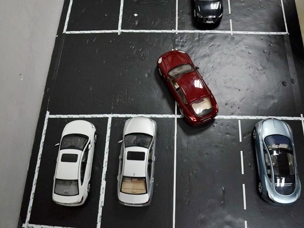 倒车入库视频现实生活中,实际生活中倒车入库