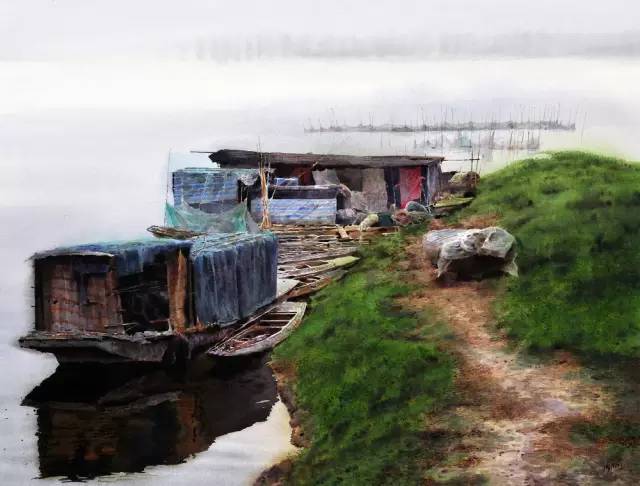 许海刚的水彩画,许海刚水彩画