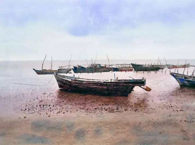 许海刚的水彩画,许海刚水彩画