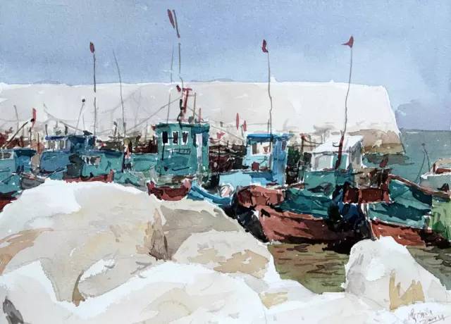 许海刚的水彩画,许海刚水彩画