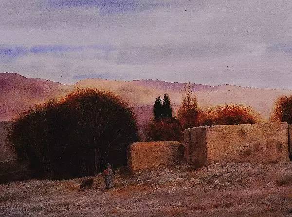 许海刚的水彩画,许海刚水彩画