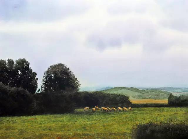 许海刚的水彩画,许海刚水彩画