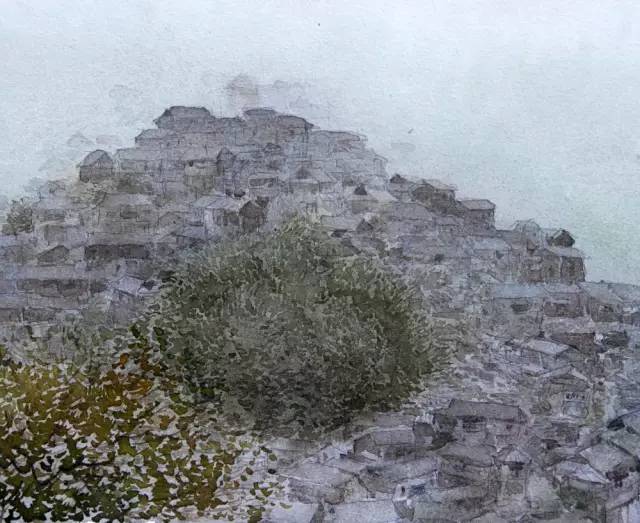 许海刚的水彩画,许海刚水彩画