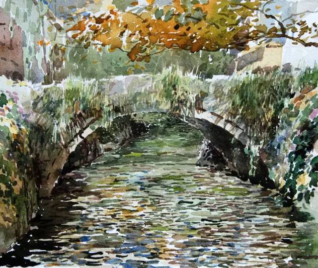 许海刚的水彩画,许海刚水彩画